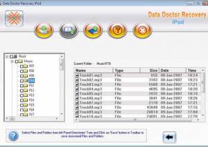 software - iPod File Repair Software 3.0.1.5 screenshot