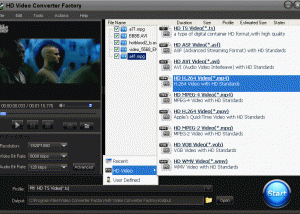 iPod Video Converter Factory Pro screenshot