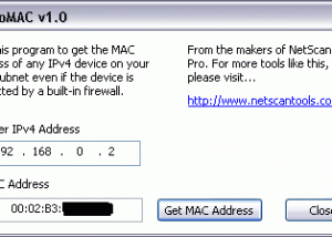 software - IPtoMAC 1.00 screenshot