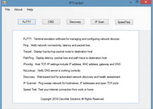 software - IPTracker 1.0 screenshot