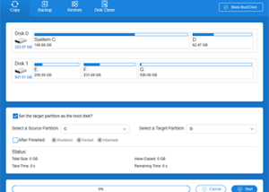 software - iSumsoft Cloner 3.1.2.8 screenshot