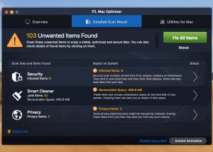 software - ITL Mac Optimizer 1.0.0 screenshot