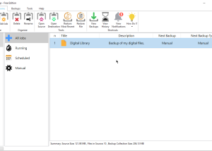 software - IvyBackup Free Edition 4.1.8 screenshot