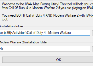 software - IW4x Map Porting Utility 1.0.14 screenshot