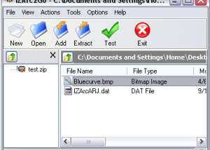 software - IZArc2Go 4.5 screenshot