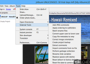 software - jAlbum Portable 37.0.6 screenshot