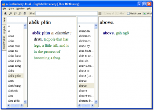 Jarai - English Dictionary screenshot
