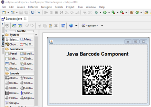 software - Java Data Matrix 2D Barcode Generator 2024 screenshot