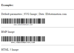 software - JavaScript Code 128 Generator 18.03 screenshot