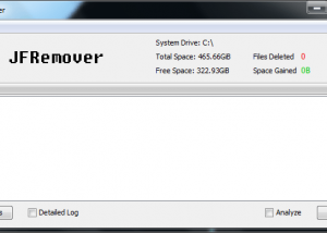 JFRemover Portable screenshot