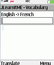 software - JLearnItME 2.2 screenshot