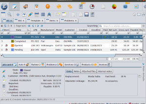 software - JobCard 3 3.8.0.7 screenshot