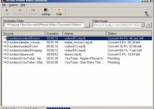 Jocsoft iPhone Video Converter screenshot
