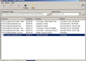 Jocsoft MP4 Video Converter screenshot