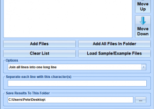 software - Join Multiple Lines Into One Software 7.0 screenshot