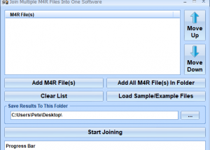 software - Join Multiple M4R Files Into One Software 7.0 screenshot