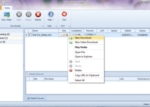 Jordy Downloader screenshot