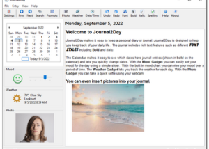 software - Journal2Day 5.0.30 screenshot