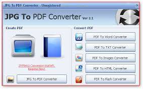 JPG to PDF screenshot