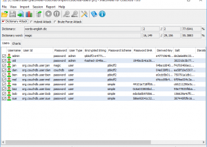 software - JRecoverer for CouchDB Passwords 1.0.0 screenshot