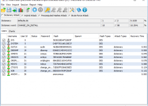 software - JRecoverer for Oracle Database Passwords 1.4.1 screenshot