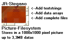 software - JRStegano .net component 3.0 screenshot