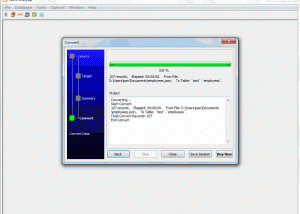 software - JsonToMysql 1.0 screenshot