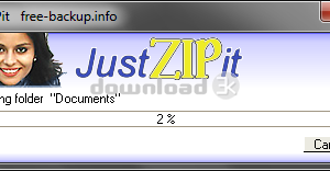 software - JustZIPit 135 screenshot