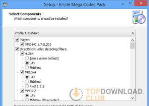 software - K-Lite Codec Pack - Update Pack 18.4.0 screenshot