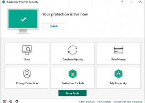 software - Kaspersky Internet Security 19.0.0.1088a screenshot