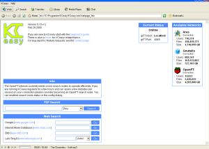 software - KCeasy 0.19 RC1 screenshot