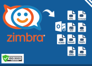 Full KDETools Zimbra to Outlook Converter screenshot