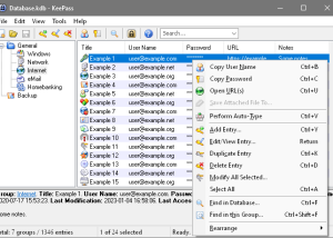 software - KeePass Password Safe 2.56 screenshot