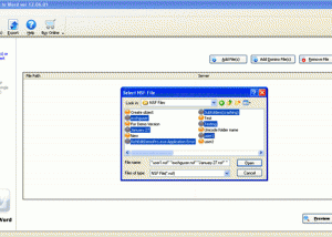 Kernel for Lotus Notes to Word screenshot