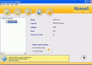 Kernel Recovery for Solaris Sparc screenshot