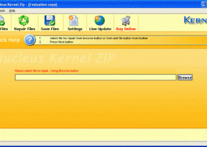 Kernel ZIP - Repair Corrupt ZIP Files screenshot