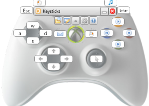 Keysticks screenshot