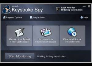 software - Keystroke Spy 8.52 screenshot