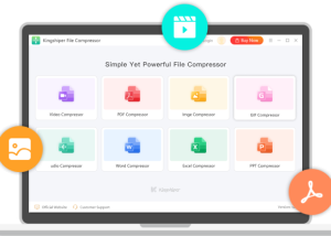 software - Kingshiper PDF File Compressor 3.0.5 screenshot