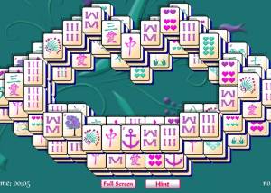 Kiss Me Mahjong Solitaire screenshot