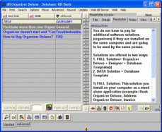software - KnowledgeBase Deluxe 4.21 screenshot