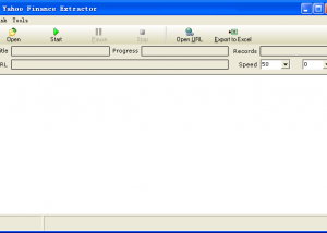software - Knowlesys Web Data Extractor 1.0 screenshot
