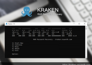 software - Kraken 1.3 screenshot