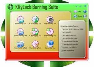 KRyLack Burning Suite Free screenshot