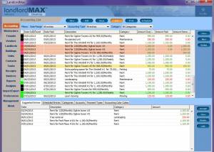 software - LandlordMax Property Management Software 6.05f screenshot