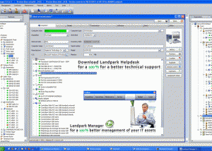 software - LANDPARK MANAGER 5.2.4 screenshot