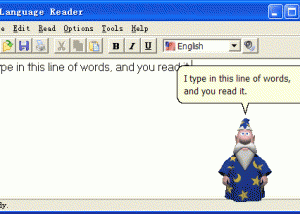 software - Language Reader 2.01 screenshot