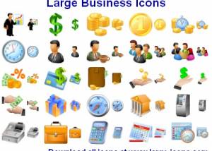 software - Large Business Icons 2015.1 screenshot