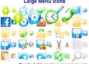 Large Menu Icons screenshot