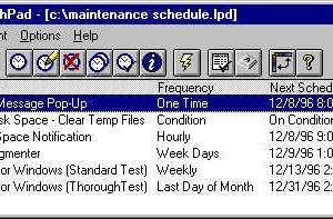 software - LaunchPad Event Scheduler 3.23 screenshot